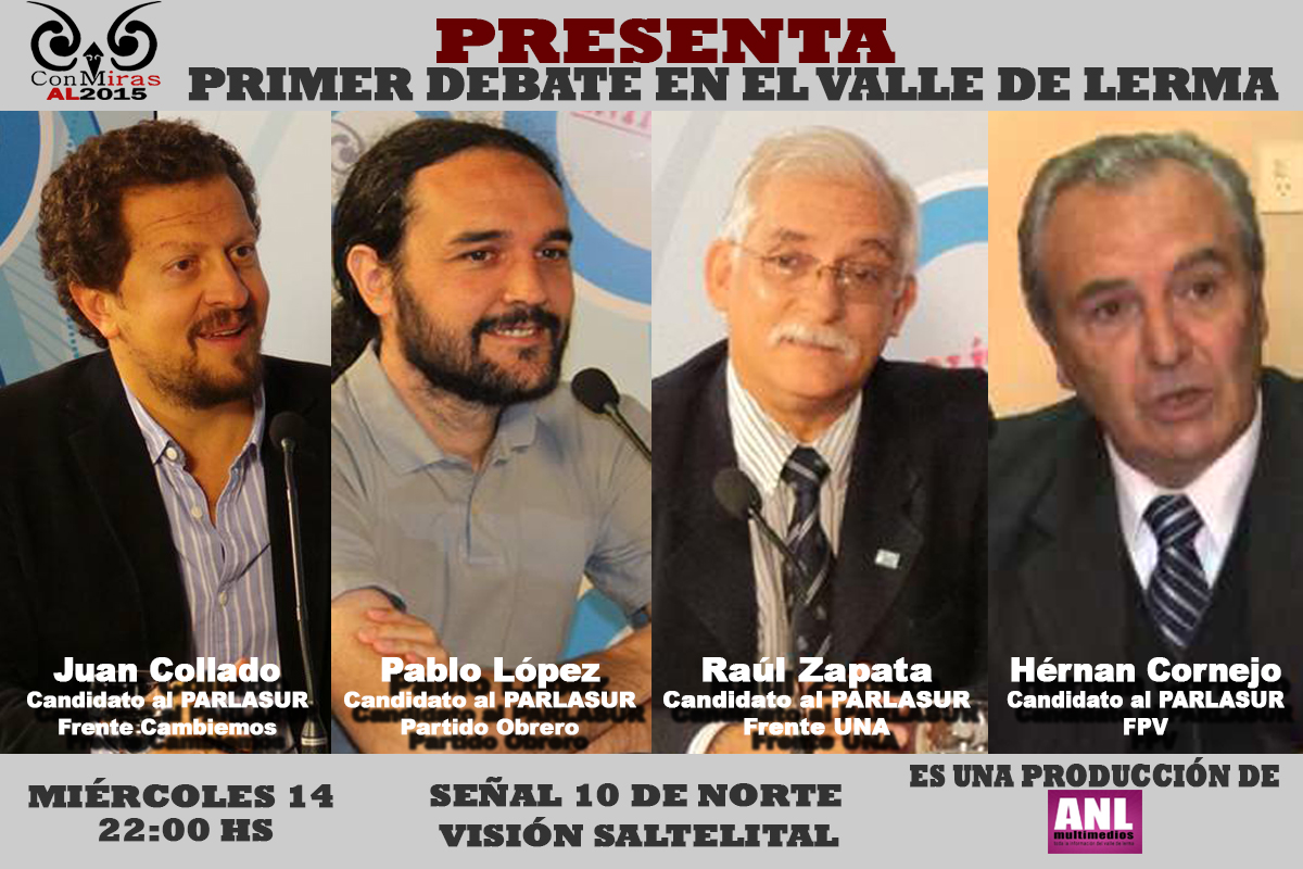 Primer Gran Debate de Candidatos en el Valle de Lerma